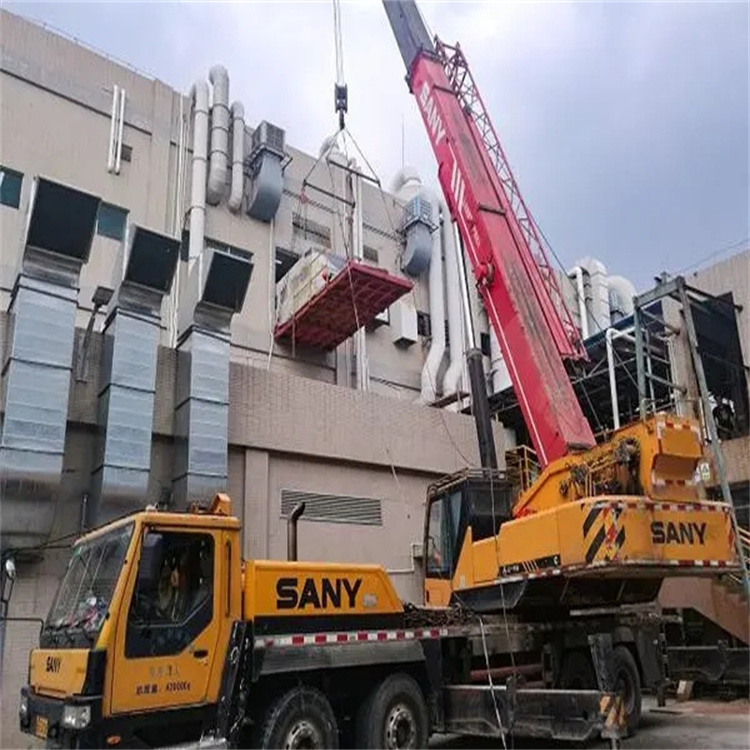 芦山租赁大型汽车吊，助力工程项目高效进行