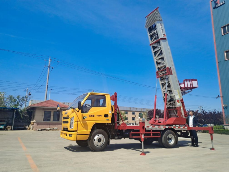 芦山常年租赁32米云梯车